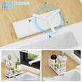 thumbnail image 2 of Soporte de esponja Cisily White para fregadero de cocina de acero inoxidable, 2 of 6