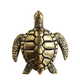 thumbnail image 2 of Figurita de tortuga de latón de larga vida: Feng Shui, hogar de la longevidad y la buena suerte para el salón o «, 2 of 6