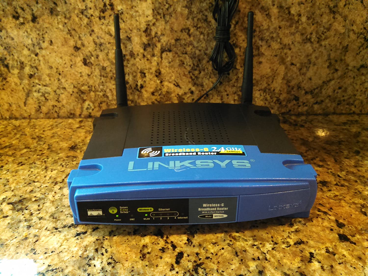 DDWRT Linksys WRT54GL Wireless G Router, WiFi Broadband