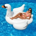 thumbnail image 4 of Swimline Cygne Géant Gonflable 75 Pouces pour Piscines / 90621, 4 of 5