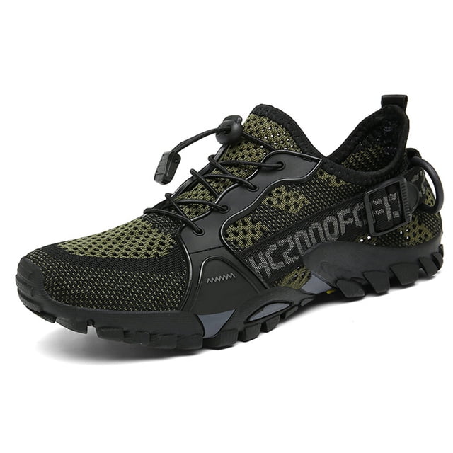 Zapatos De Vadeo Zapatos descalzos para hombre, transpirables, cómodos para senderismo, ciclismo (40 verde militar) Tmvgtek Para Estrenar