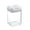 M, variant on Easy Lock System Airtight Food Storage Containers | Transparent Plastic Kitchen Jars for Dry Goods & Pantry Organization | 4 Sizes (500ml, 800ml, 1200ml, 1900ml)
