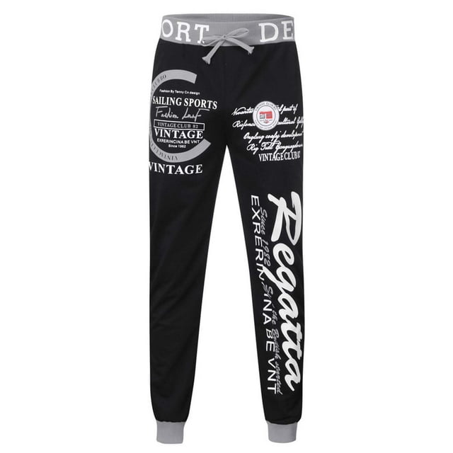 Product category Men’s Gym Pants Trousers Elastic Casual Drawstring Long Print Loose Waistline Comfortable Performance Wear