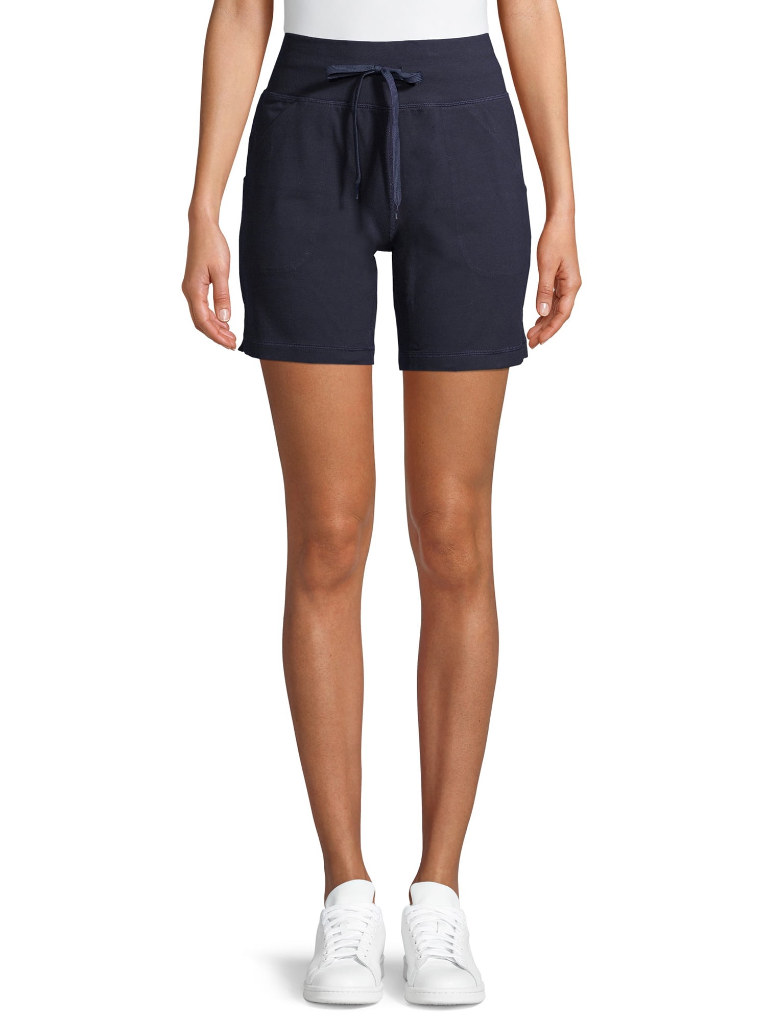 grey gym shorts womens