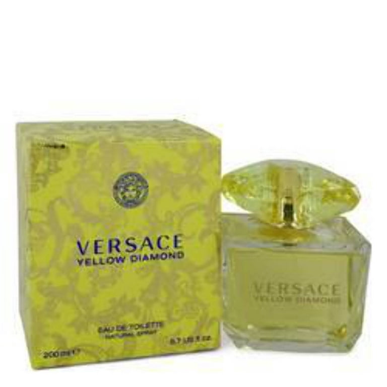 Versace For 1 De Women, Yellow Diamond Eau Perfume Toilette, oz