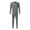 B, variant on toraway Men's Suits Slim Fit Mens Simple Solid Color Thick Thermal Underwear Set Leggings Bottoming Shirt L
