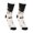 Light Blue, variant on Womens Socks Halloween Pumpkin Novelty Print Crew Socks Mid Calf Length Casual Party Fall Funny Socks for Women
