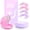 Purple+Pink (4 Pcs/2 Sizes), variant on Mouth Guard for Grinding Teeth at Night, 2 Color Night Guards for Teeth Grinding, Reusable Teeth Grinding Mouth Guard for Sleep, Mouthguards for Grinding of Teeth, 4 Pcs/2 Sizes