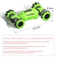 thumbnail image 4 of Labymos 2.4G Gesture-Sensing Remote Control Stunt Twister Car with Music, Lights, and Programming - Blue Triple Battery Edition, Dual Remote, Color Box Packaging, 4 of 6
