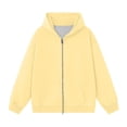 thumbnail image 4 of Women's 2026 Spring Zip Up Y2K Hoodies Long Sleeve Oversized Hoodie 2 Ways Zipper Sweatshirts Jackets with Pockets, 4 of 4