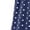 Blue, variant on AURA Plus Size Polka Dot Midi Dress V Neck A Line High Waisted Summer Casual Dress Blue Red Green Black