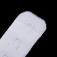 thumbnail image 3 of 1 Set Womens 1 Hook Soft Band Extender Stretchy Bra Strap Extender - White, 3 of 8