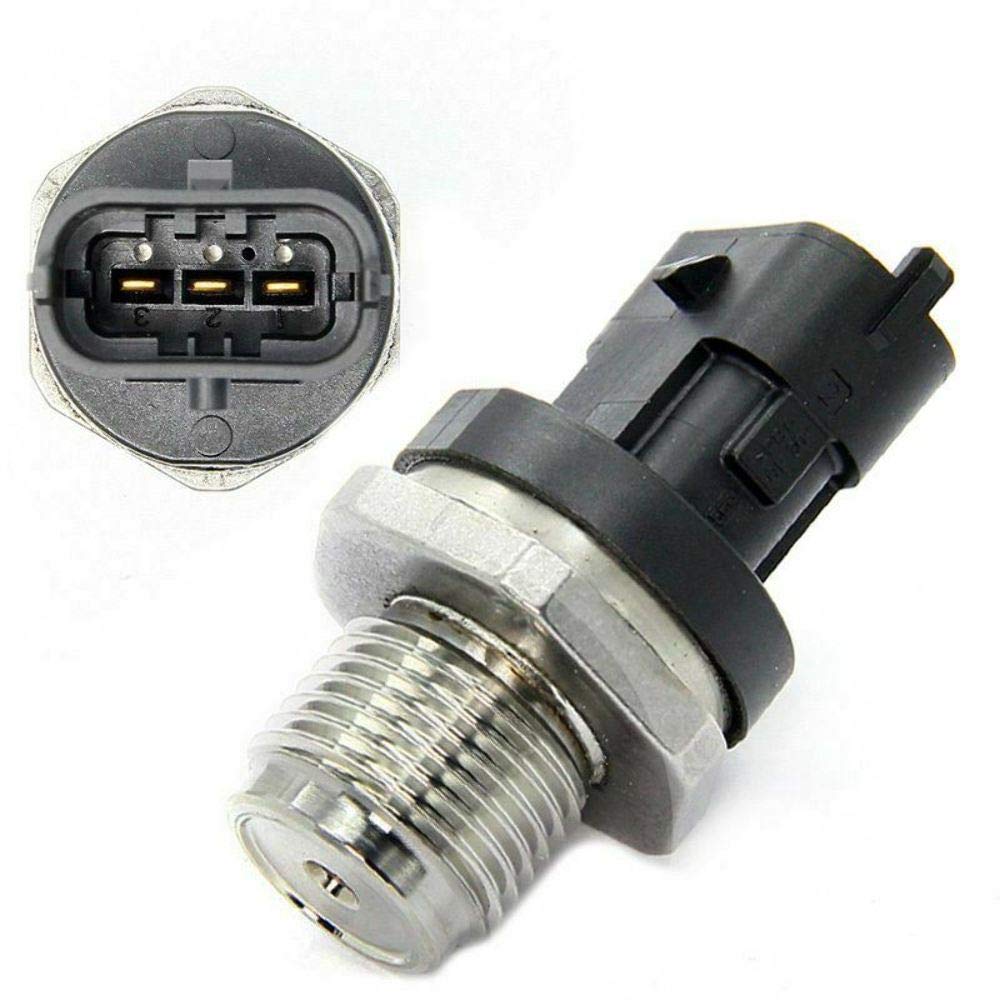 Fuel Rail Pressure Sensor For Dodge Ram 2500 Cummins 5.9L 2003-2007 – Replaces 5093112AA, 904-309, 0281002851, 0281006425