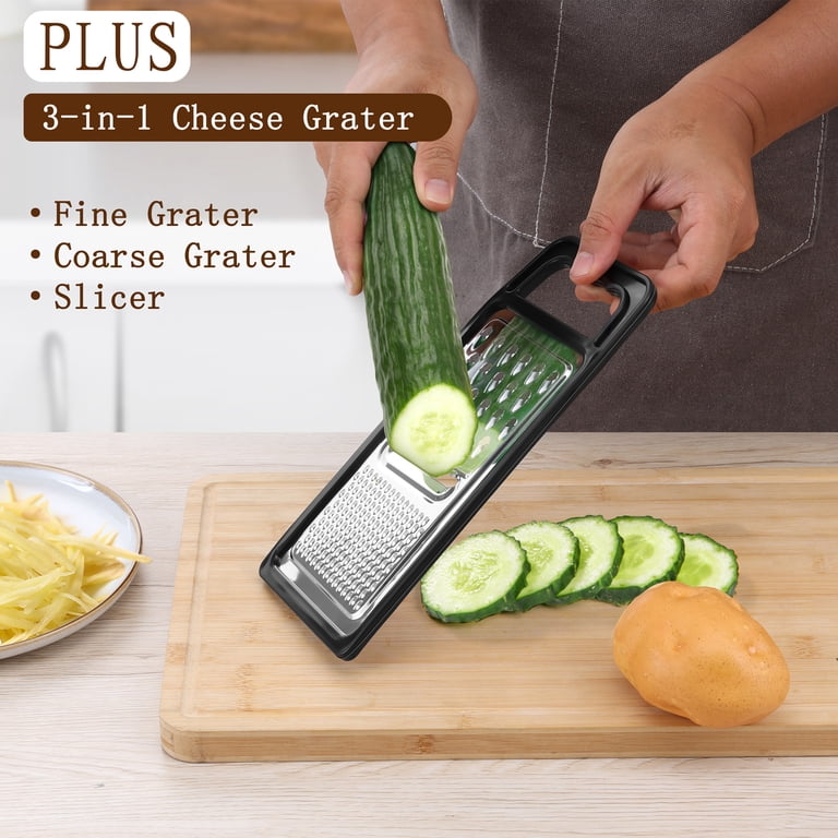 Vesteel 6-Quart Over-Sink Colander with Cheese Grater photo 5