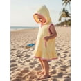 thumbnail image 6 of BemeyourBBs Kids Toddler Terry Cloth Swim Cover Up Dress Baby Boy Girl Swimsuit Wraps Sleeveless Pocket Hooded Coverup Dress Towel Beach Bathing Suit Swimwear, 6 of 9