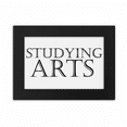 thumbnail image 1 of Short Phrase Studying Arts Desktop Photo Frame Ornaments Picture Art Painting, 1 of 3