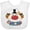 AA-White, variant on Inktastic Big Clown Face Boys or Girls Baby Bib