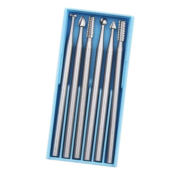 Kit de bricolaje para fresa de acero de tungsteno, fresa de carburo, fresa de afilar Grande 2.3MM