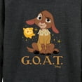 thumbnail image 3 of Disney Wish - Valentino The GOAT - Women's Lightweight French Terry Long Sleeve Shirt, 3 of 5