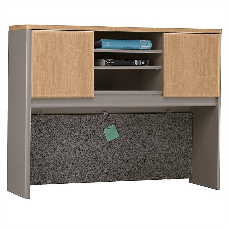 Bush Business Furniture Series A 48W Hutch in Light Oak Walmart Canada