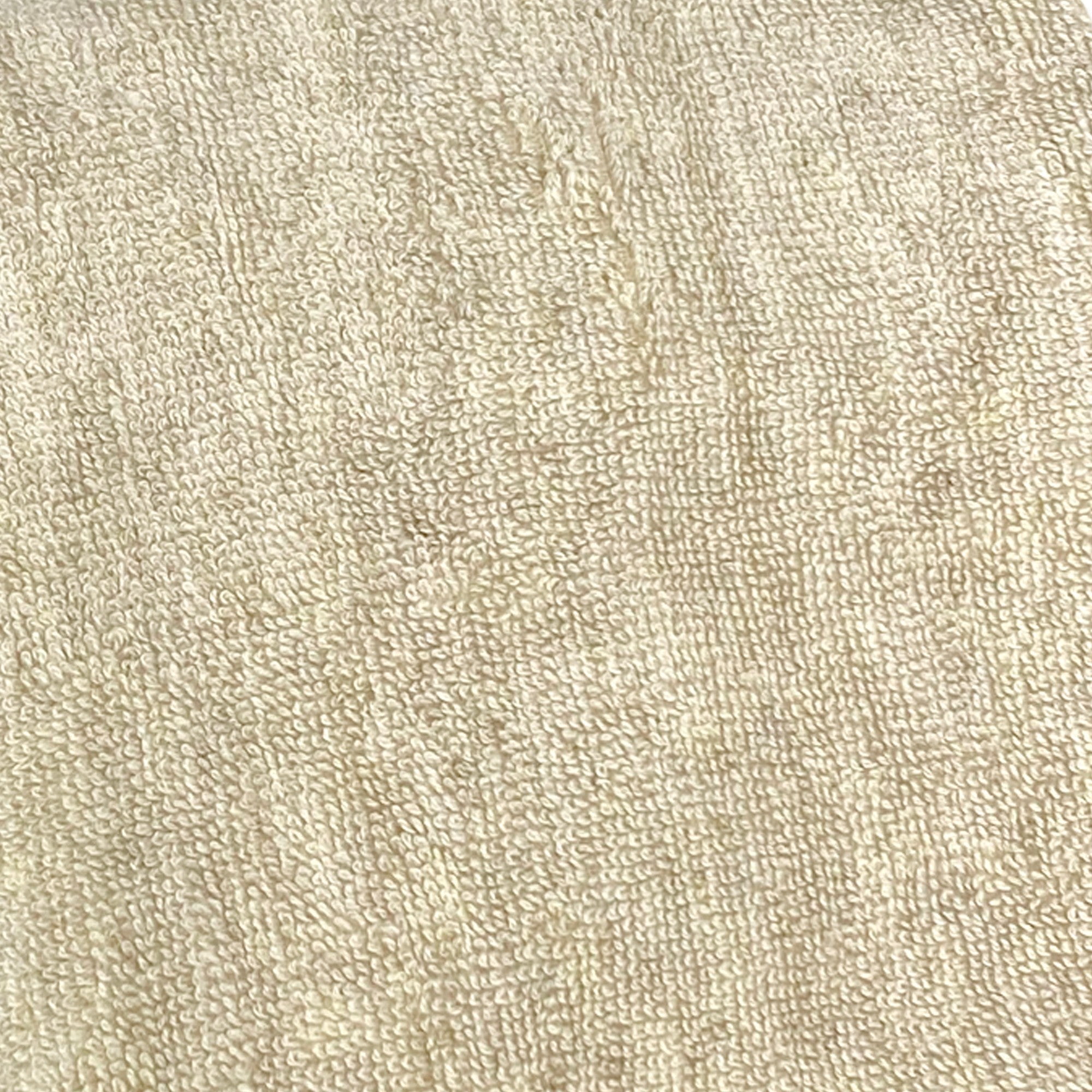 BedVoyage Bath Sheet & Hand Towel Set 3pc - Viscose from Bamboo + Cotton – 600 GSM - Absorbent & Odor Resistant - Sand