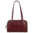thumbnail image 1 of Bandolera MINKARS Swing Bag con cierre, color rojo vino, 1 of 9