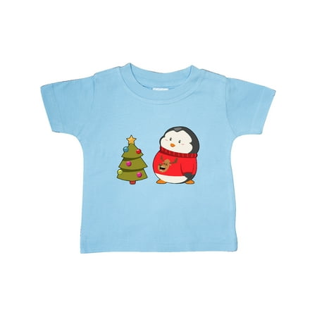 

Inktastic Penguin Ugly Christmas Sweater Gift Baby Boy or Baby Girl T-Shirt
