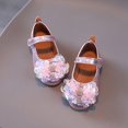 thumbnail image 5 of Otqutp 1-6 Years Summer Baby Girls Footwear Summer and Autumn Fashion Girls Casual Shoes Colorful Sequins Bow Flat Lightweight Dress Shoes, 5 of 5