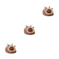 thumbnail image 2 of Billuyoard Cama de dormir para mascotas pequeñas de algodón PP, reemplazo de forma de Animal bonito, suave, redondo, para el hogar, dormitorio, Type1 NO1, 2 of 6