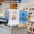 thumbnail image 3 of Aoile 2.1 Cu.Ft Commercial Refrigerated Display Case, Single Door Countertop Display Refrigerator with LED Lighting, 3 of 8