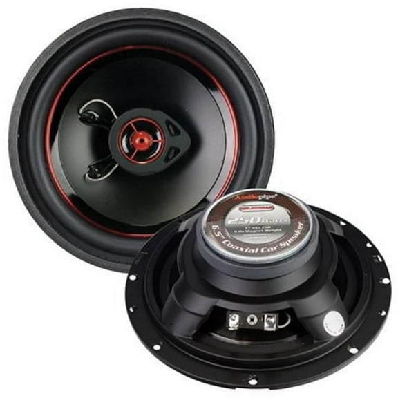 Audiopipe 6.5 in. 250 W, 2 Way Polypropylene Cone