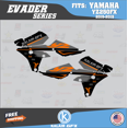thumbnail image 3 of Kalair GFX Graphics Kit for Yamaha YZ250FX (2015-2019) Evader Series, 3 of 5