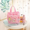 thumbnail image 1 of Sanrio Cartoon Hello Kitty Carousel Women‘s Makeup Bag Girl Carrying Drawstring Bag Student Carrying Lunch Box Storage Bag, 1 of 7