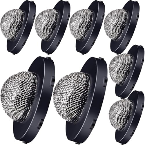 8pcs Hose Filter Washers, Stainless Steel Hose Screen Inlet Hose Coupling with Strainer, Fittings for 3/4 Inch Garden Hose Connector & 5/8" Washing Machine$$Garden & Patio