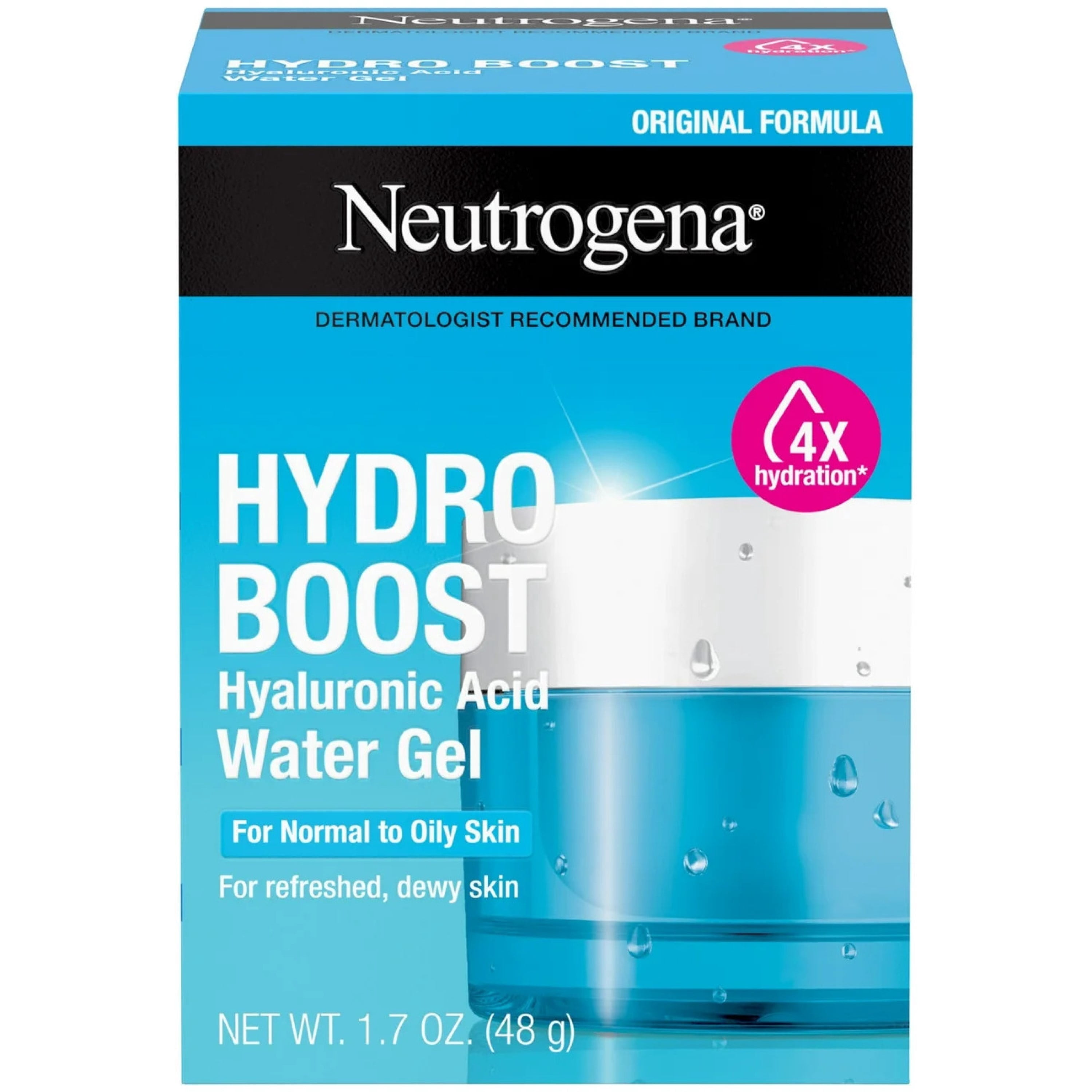 Neutrogena Hydro Boost Water Gel Moisturizer, 50 ml, Hyaluronic