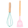 thumbnail image 1 of Small Whisks Stainless Steel Handle Mini Tiny Mixing Balloon Wire Whisks Ceramic Whisk (4 Pieces), 1 of 5