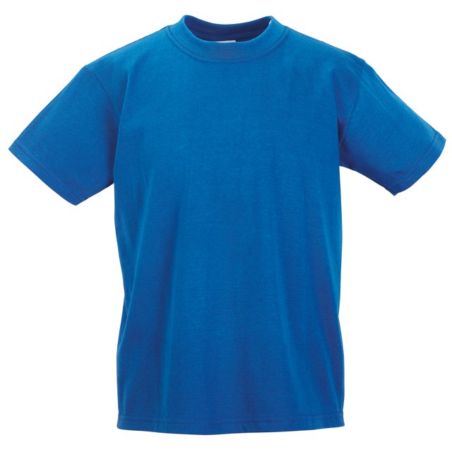 Jerzees Schoolgear- Camiseta de manga corta clásica para niños/niñas (Paquete de 2) (Azul celeste) Jerzees Schoolwear UTBC4382_azureblue