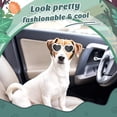 thumbnail image 2 of Gafas de sol para perros CHAO forma de corazón ajustables resistentes al viento Y a los rayos UV Color Blanco, 2 of 5