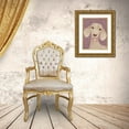 thumbnail image 3 of Fab Funky 15x18 Gold Ornate Wood Framed with Double Matting Museum Art Print Titled - Funny Farm Goat 1, 3 of 4