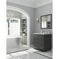 thumbnail image 2 of Laviva Luna 30" Wood Cabinet with Stripes Marble Countertop in Maple Gray/White, 2 of 10