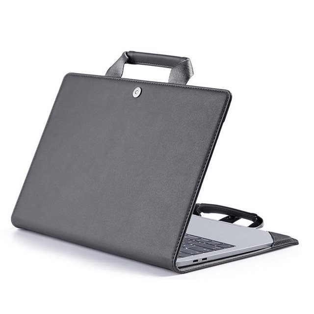 Funda protectora de PU transpirable y portátil adecuada para portátiles de Apple