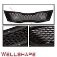 thumbnail image 3 of JX RACING·PERFORMANCE·ACCESSORIES Fits Kia Optima 2014-2015 EX/LX Front Upper Grille Gloss Black, 3 of 6