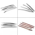 thumbnail image 2 of 4 Pcs Car Front Fog Lamp Cover Trim Decoration Strip for Mercedes Benz E Class W213, 2 of 5