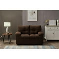 thumbnail image 2 of Home Square 2-Piece Set with Living Room Sofa and Loveseat in Brown, 2 of 18