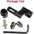 thumbnail image 3 of EcoNesxp UrbanMingle V-Bar Bracket Quick Disconnect Bow Bar Stabilizer Black Bar Double Side, 3 of 4