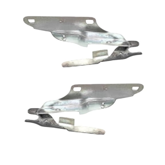For Mercury Grand Marquis 1998-2008 Hood Hinge Driver and Passenger Side | Pair | Replacement For FO1236109, FO1236110 | 6W7Z16797A, 6W7Z16796A