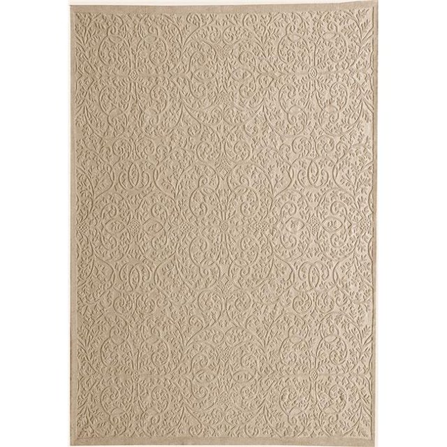 Due Process Stable Trading Aubusson & Cutpile Lattice Ivory Area Rug, 8 x 10 ft.