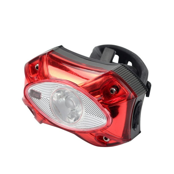 Greeniant Luz trasera de plástico, iluminación roja, nueva baliza de repuesto, lámpara de advertencia de seguridad, ligereza, bicicleta, Ciclismo