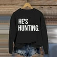 thumbnail image 5 of Womens Fashion Casual Long Sleeve Crew Neck Sweatshirts Printed Pullover Hoodless Sweatshirts Top Casual T Shirt Boys Size Two Short Outfits Blank Oversized Sweatshirt Hoodies Sweatsuits Women Fuzzy, 5 of 5