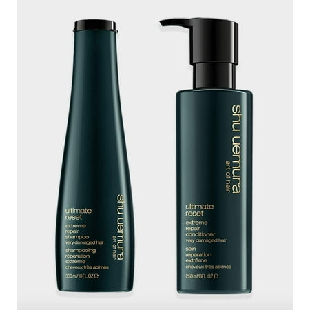 Shu Uemura Ultimate Reset Shampoo 10 Ounce and Conditioner 8 Ounce Set